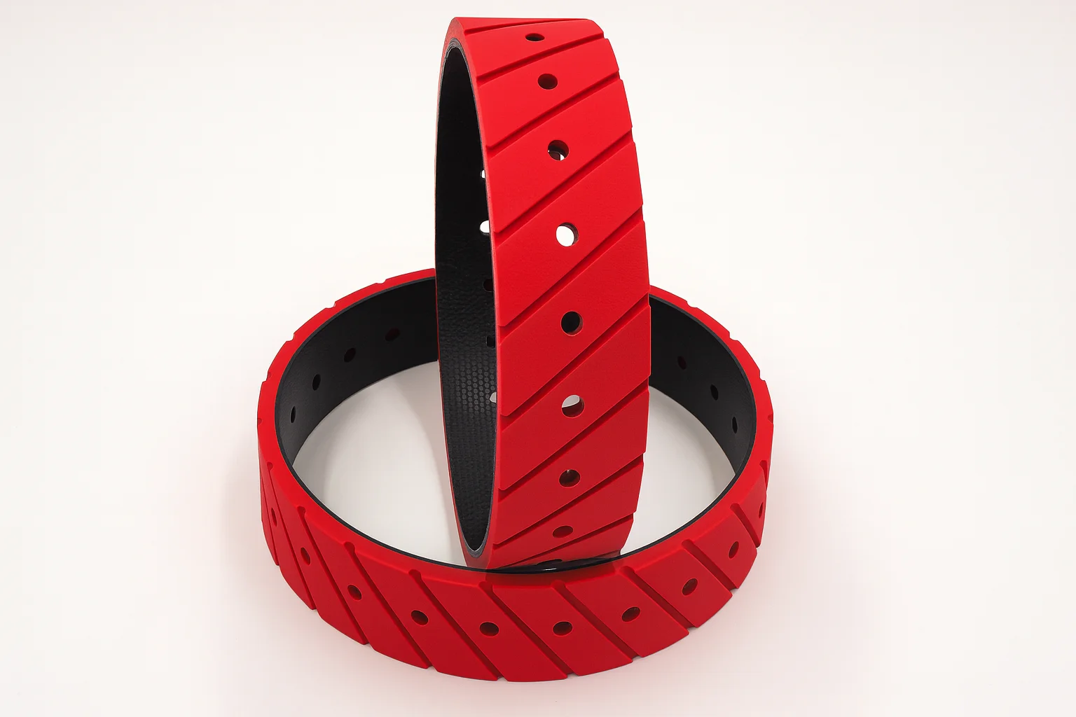 Red-Rubber-Cover-Serrated-Holes