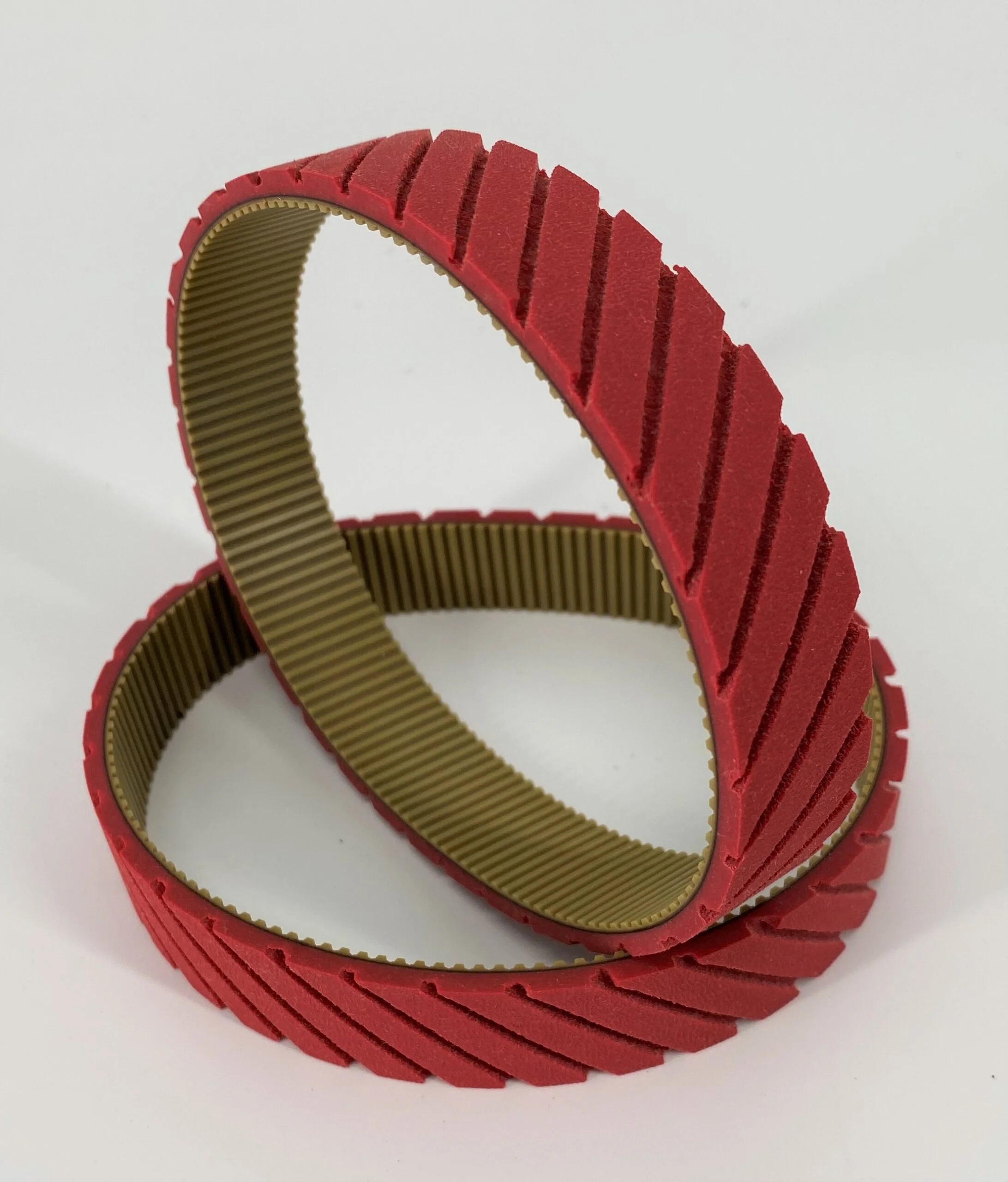 Molded-Red-Rubber-Cover-Cross-Groove